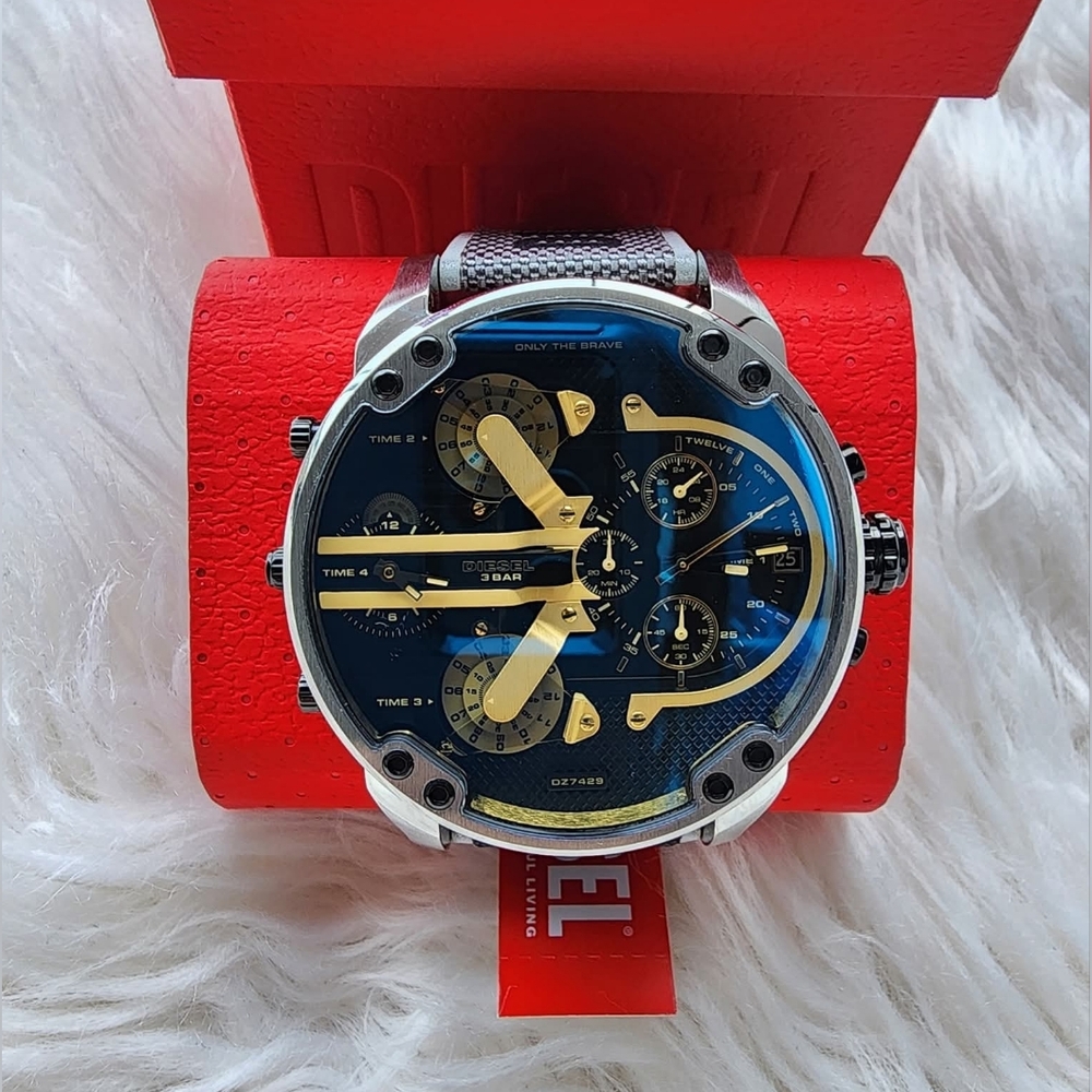 Diesel Big Daddy Watch Original Brand New With Tag